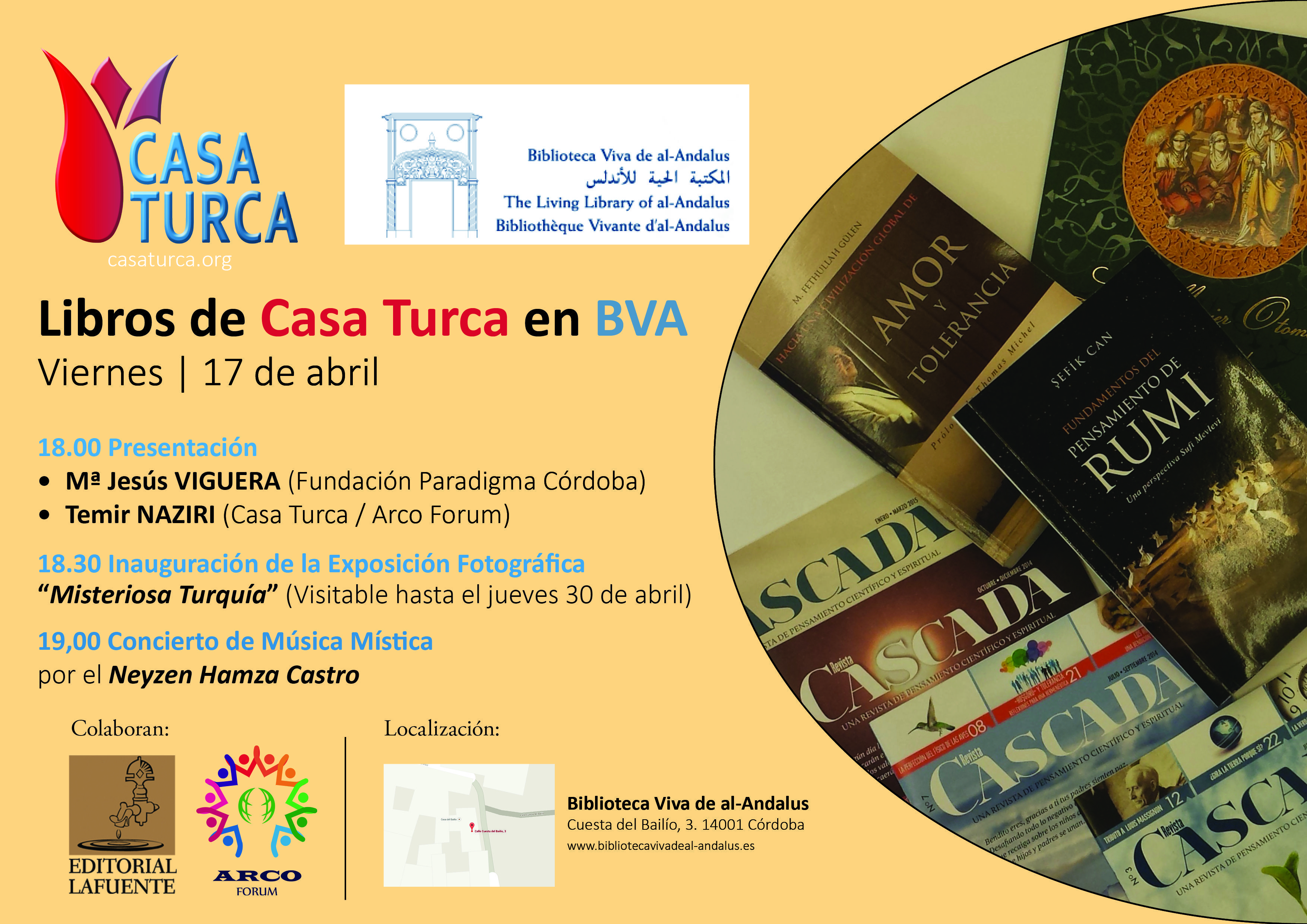 17 abril CASA TURCA en BVA