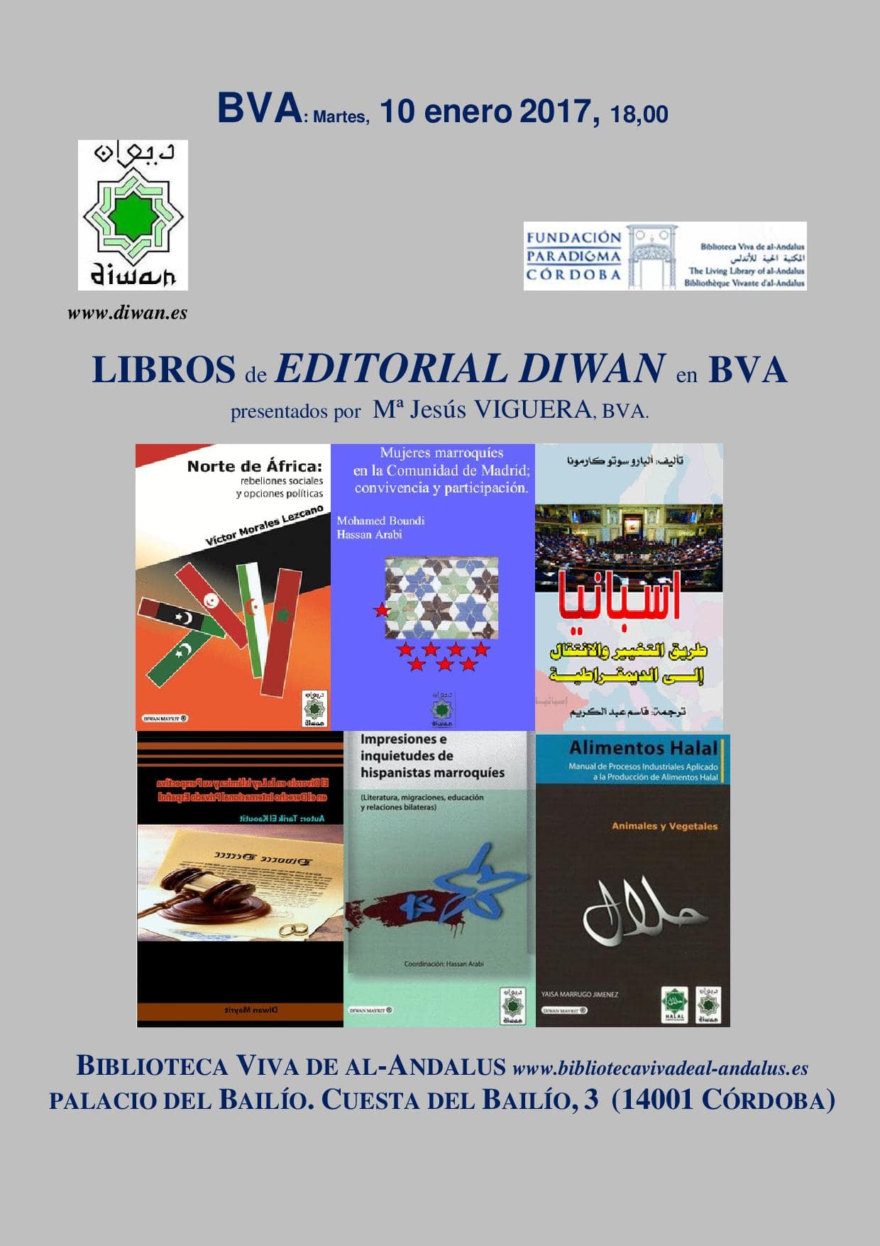 10 enero. libros DIWAN