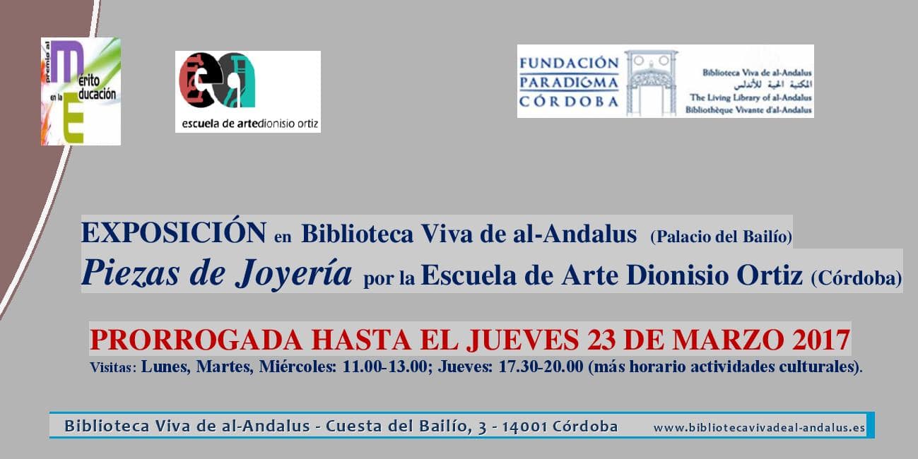 expo Joyería prórroga