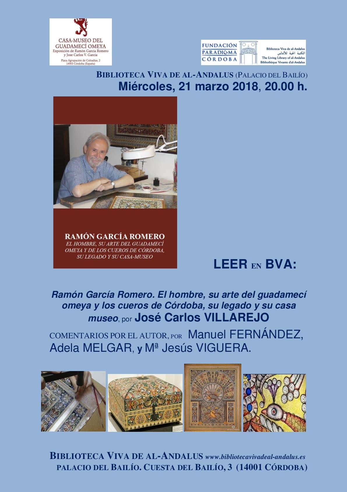 INVIT. BVA 21 marzo LEER guadamecíes-